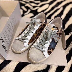Golden Goose Superstar Classic Leopard